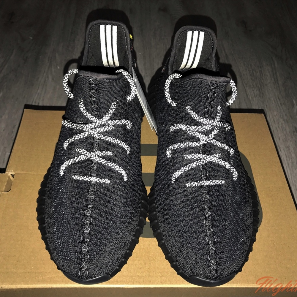 Adidas Yeezy 350 Boost V2 Black None Reflective